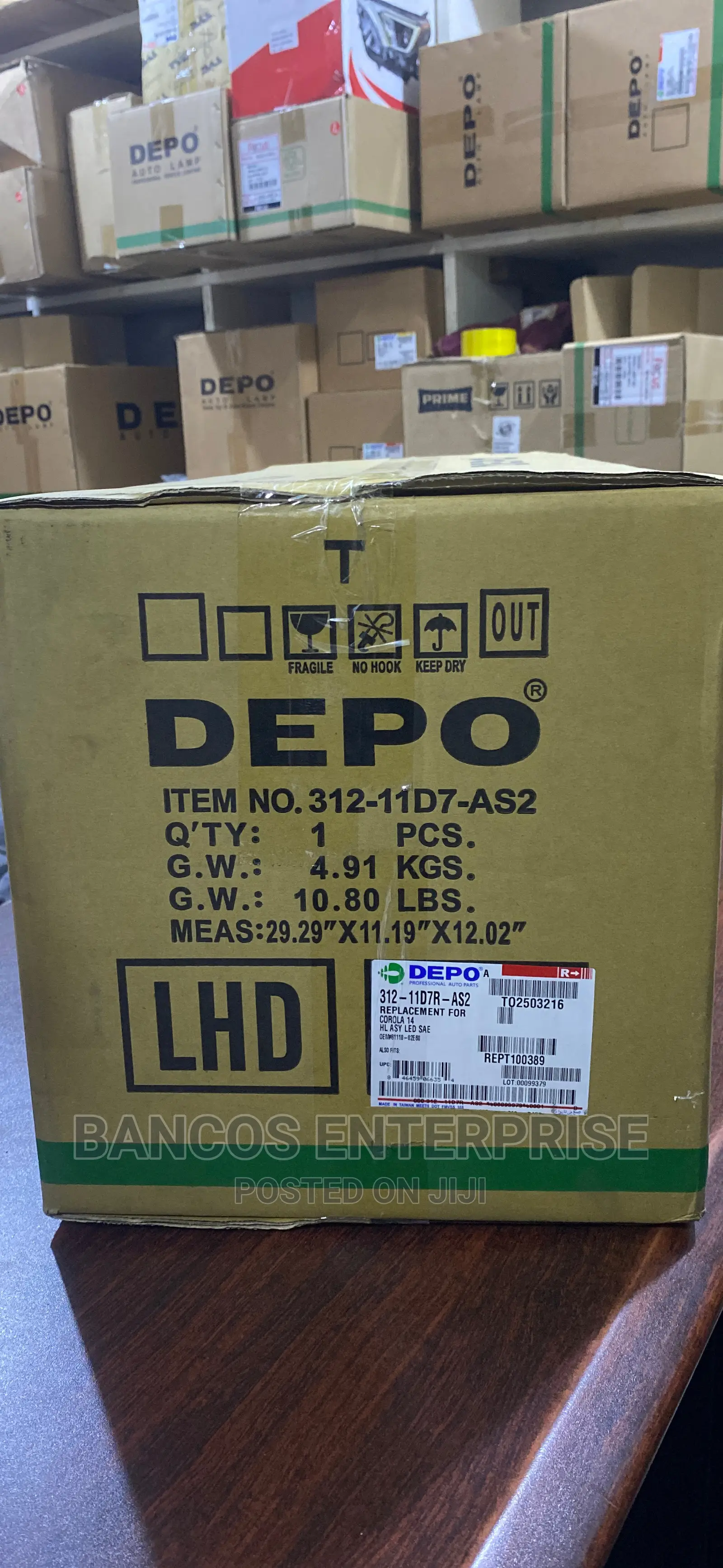 Toyota Corolla 2014/2015/2016 Headlamp