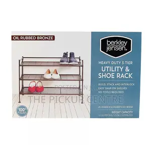 Berkley Jensen Heavy Duty 3-tier Utility And Shoe Rack