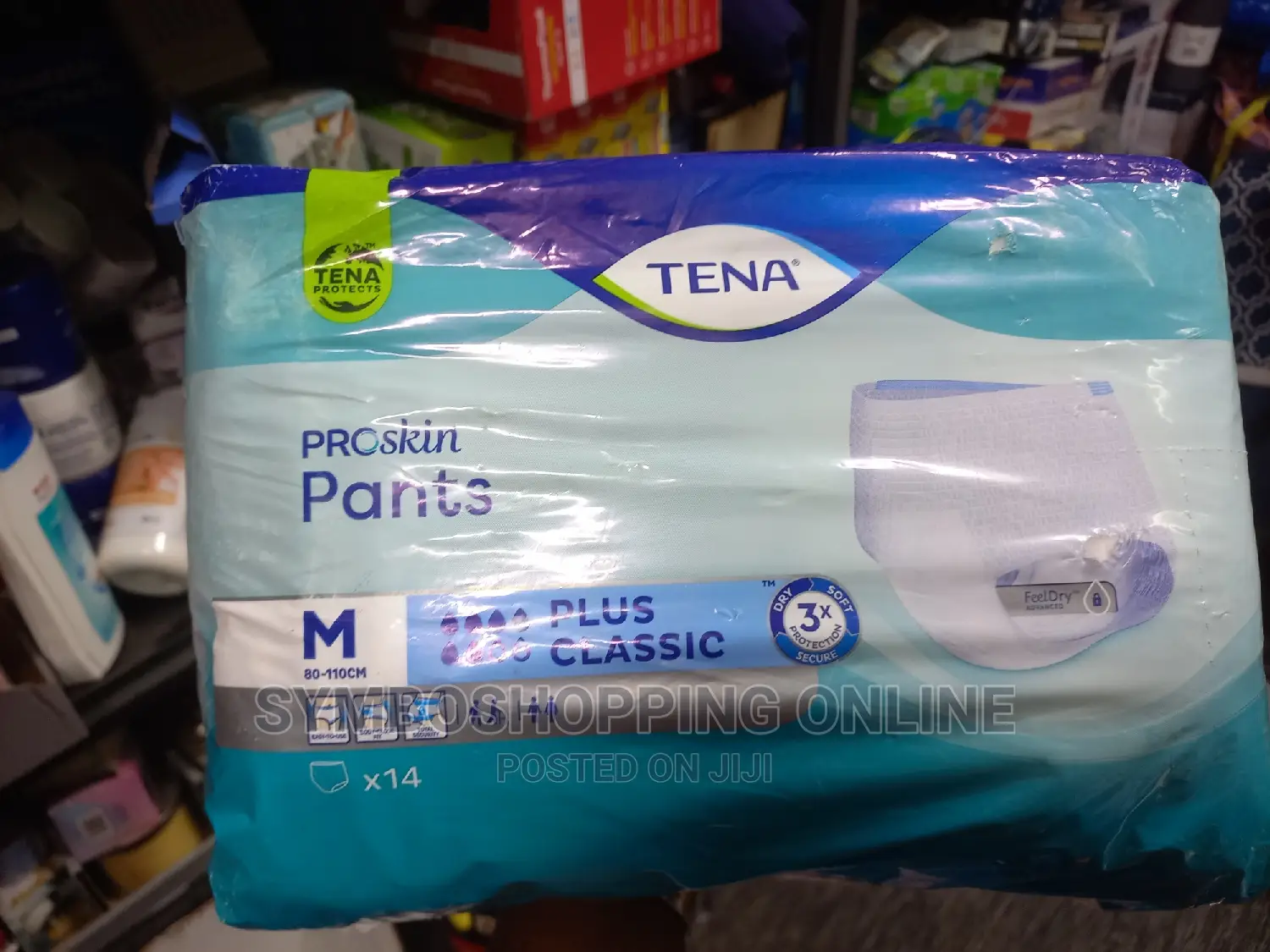 Tena Proskin Pants Plus Medium Size - 14pack Adult Diapers
