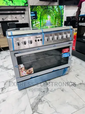 Look Very Stylish 6burner Gas Cooker Oven Grill Rotisserie