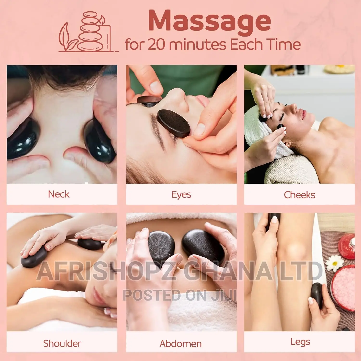 Massage Stone And Heating Kits