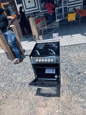Buy for Less Sliver Color Oven Grill 50/50 4burner Oven