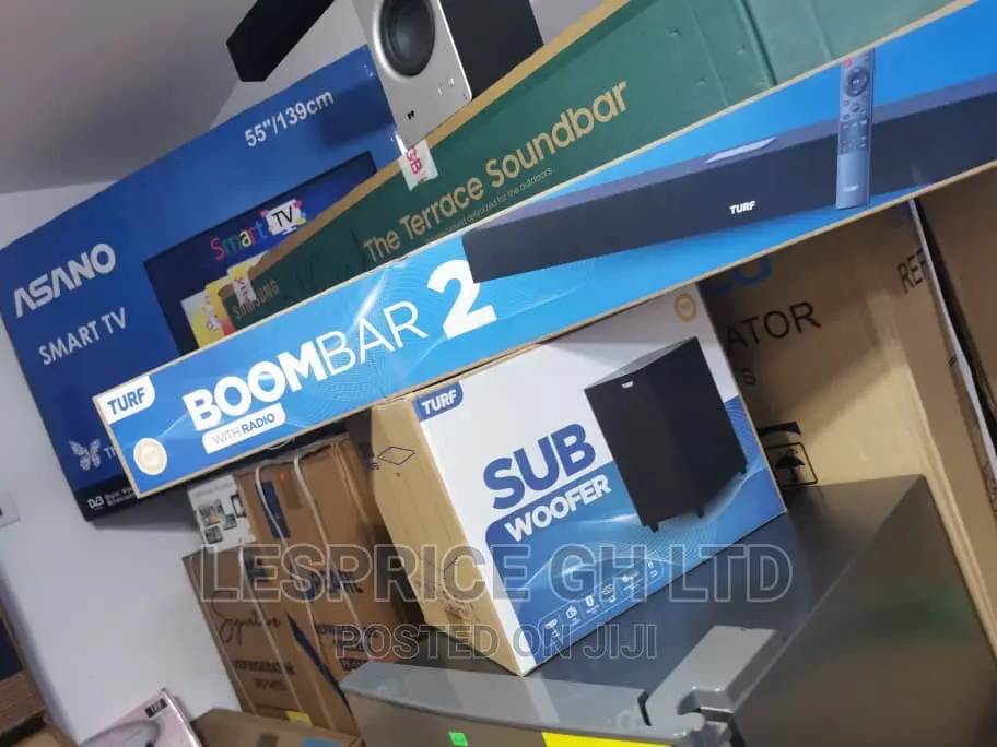 Turf Boom 160w High Sound Bar With Woofer
