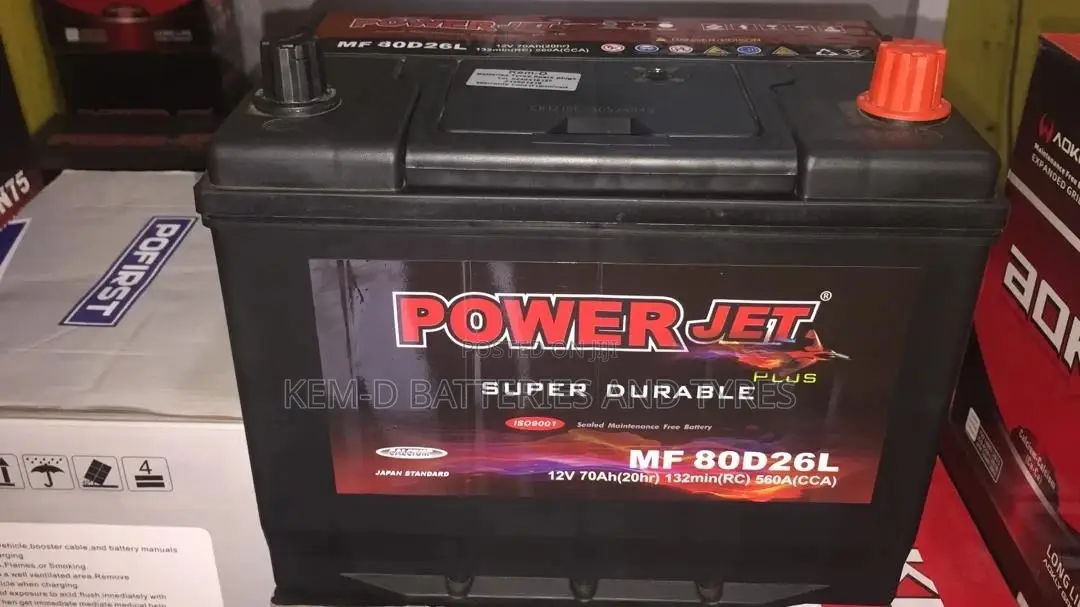 80D26L Powerjet Battery