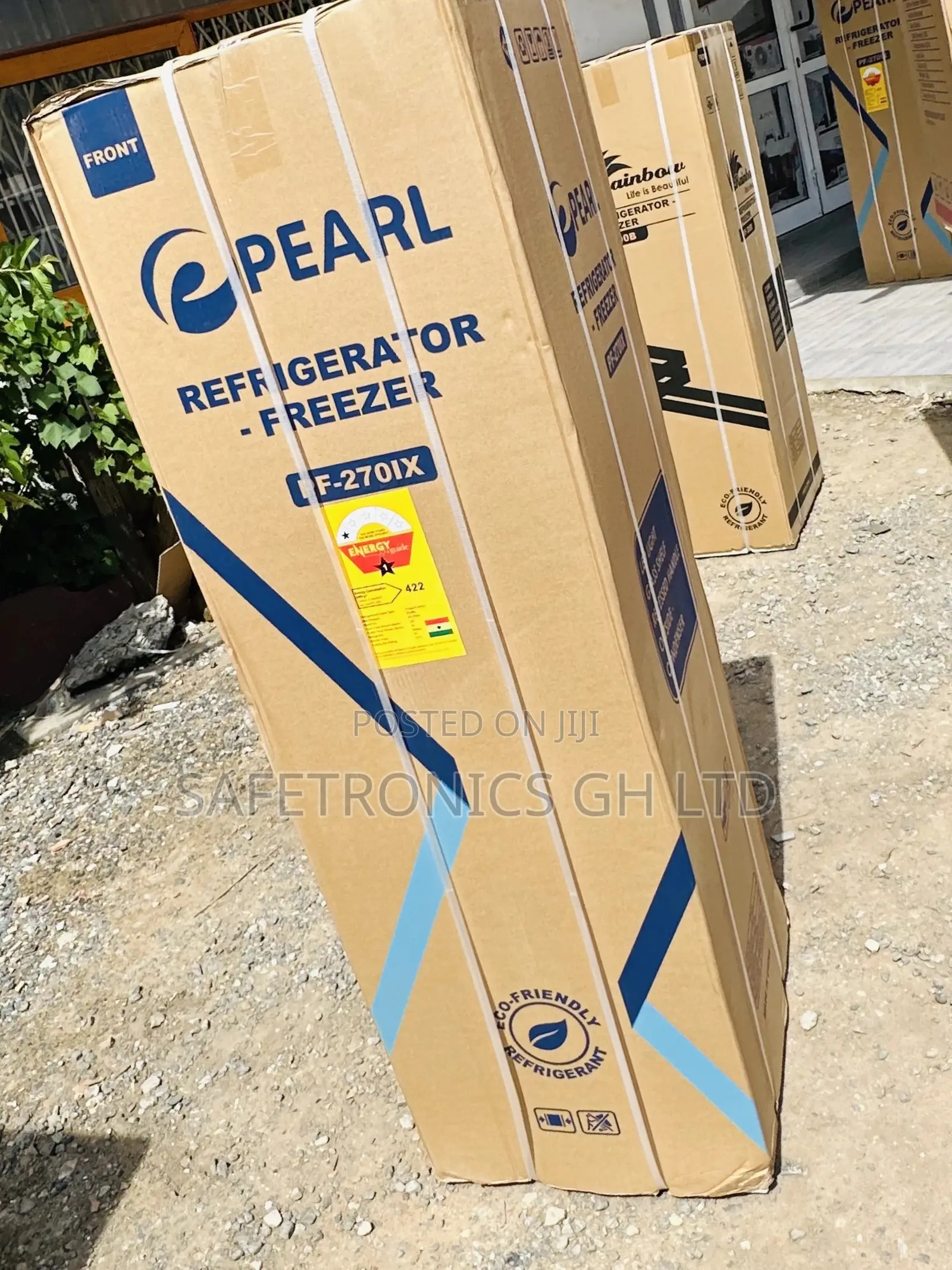 Fast Chilling Pearl Pf-270ix Topfreezer Doubledoor Fridge 
