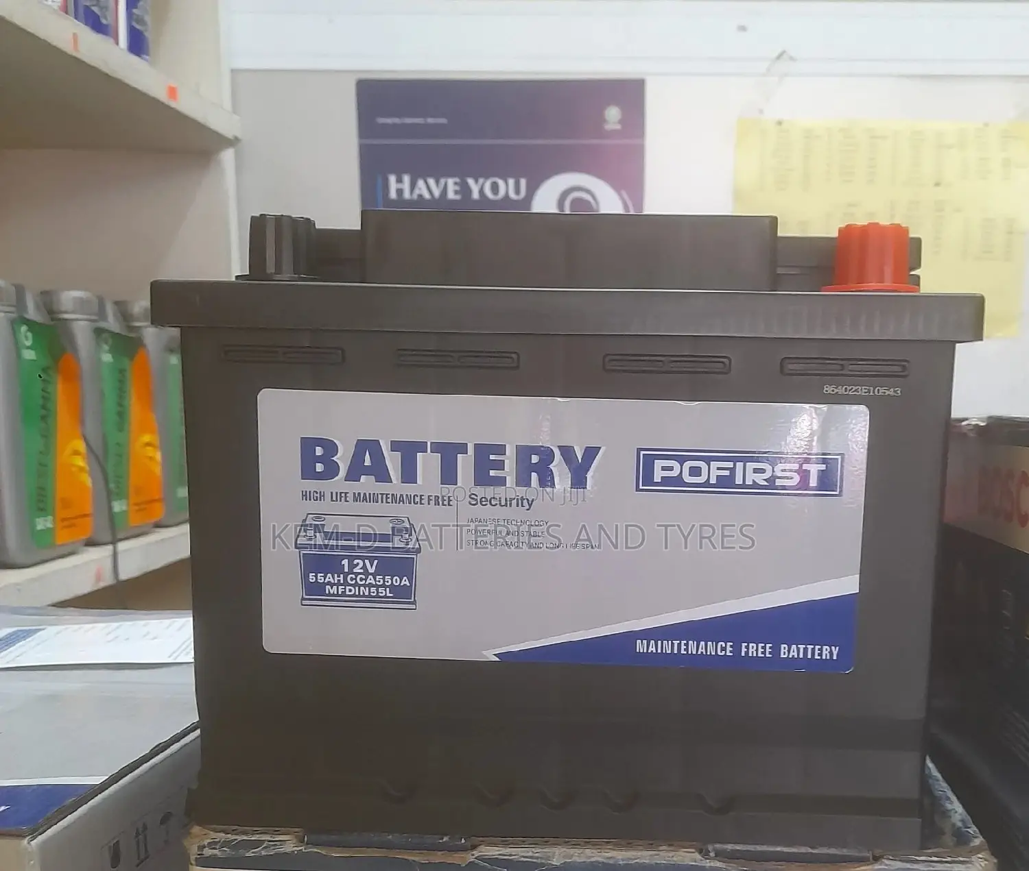 Battery for Toyota Yaris
