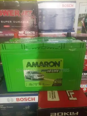 Original 17 Plates 90a Amaron 12v