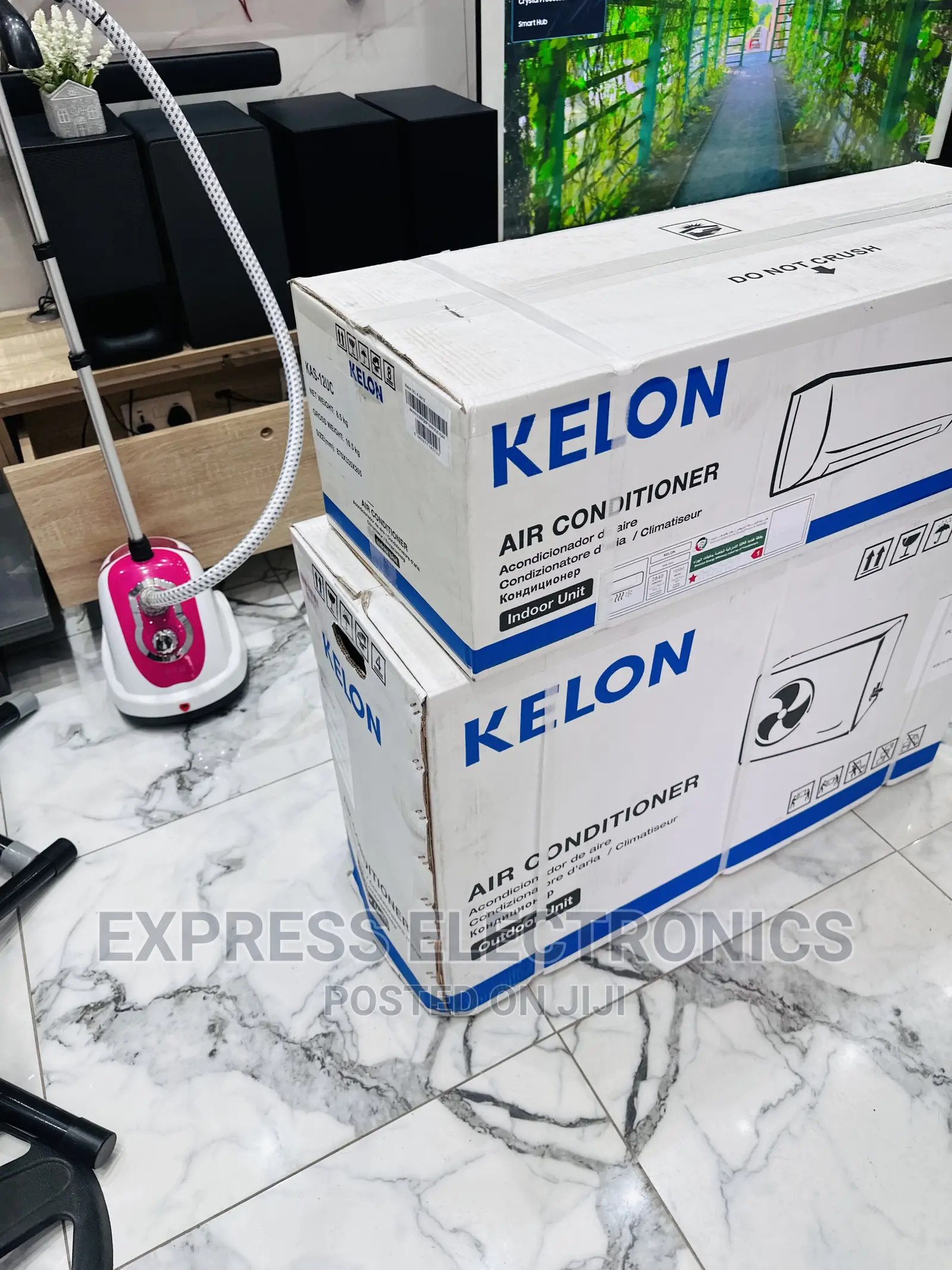 Look Very Cute Kelon Split R410 Gas 1.5hp AC White