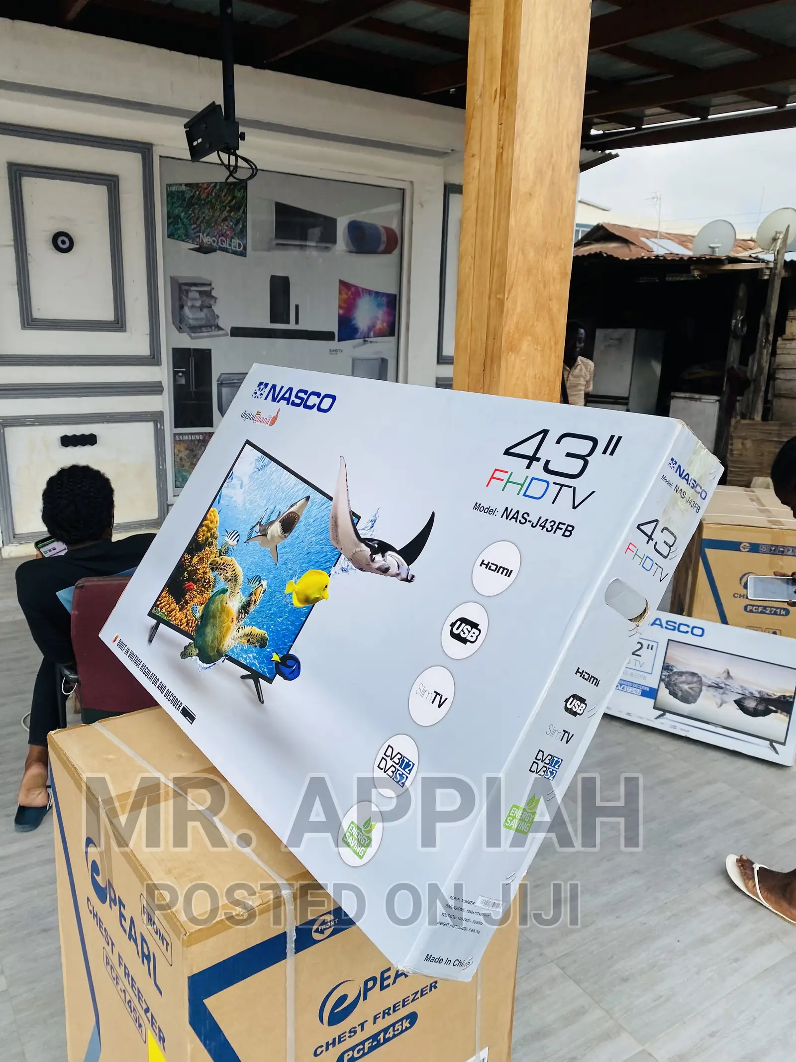 Elevate Your Entertainment With Nasco 43” Digital Uhd Tv