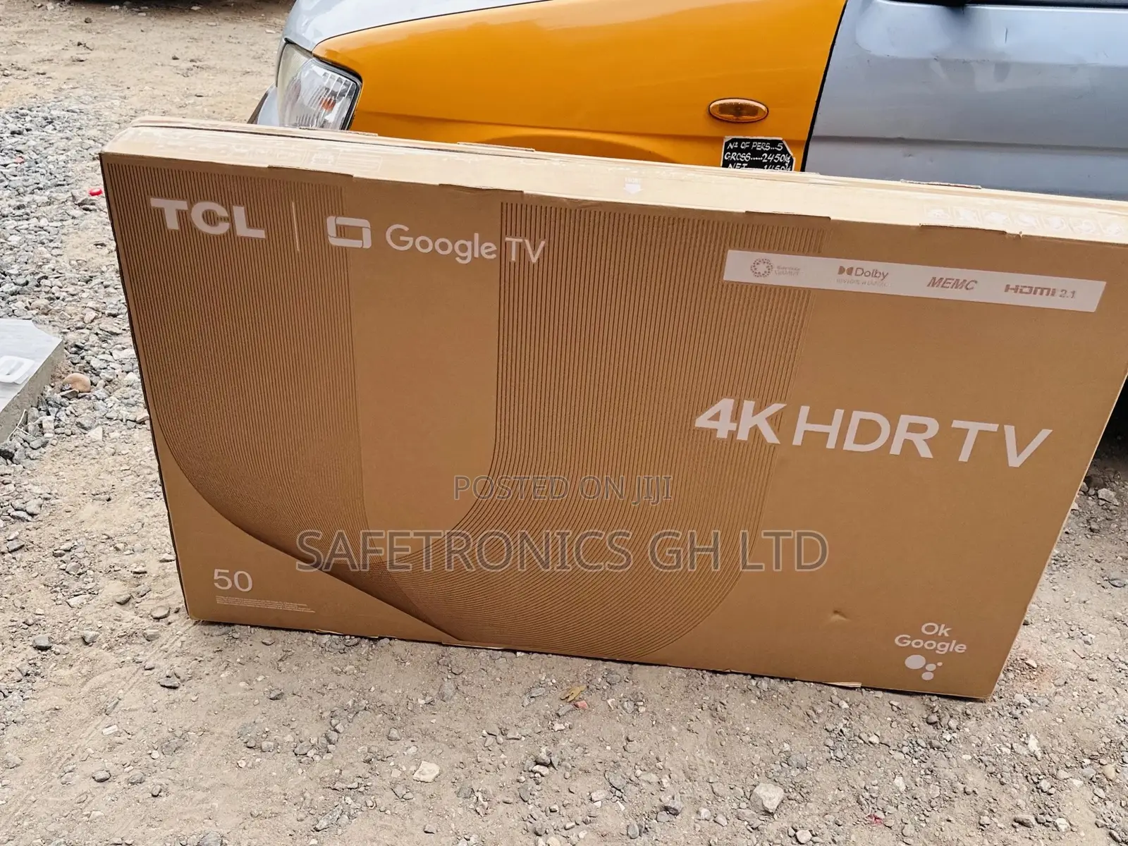 P735 Smart 50 Inches LED Glossy TCL HDR Tv