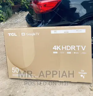 Elevate Your Viewing Experience With TCL 50” HDR LED Tv.
