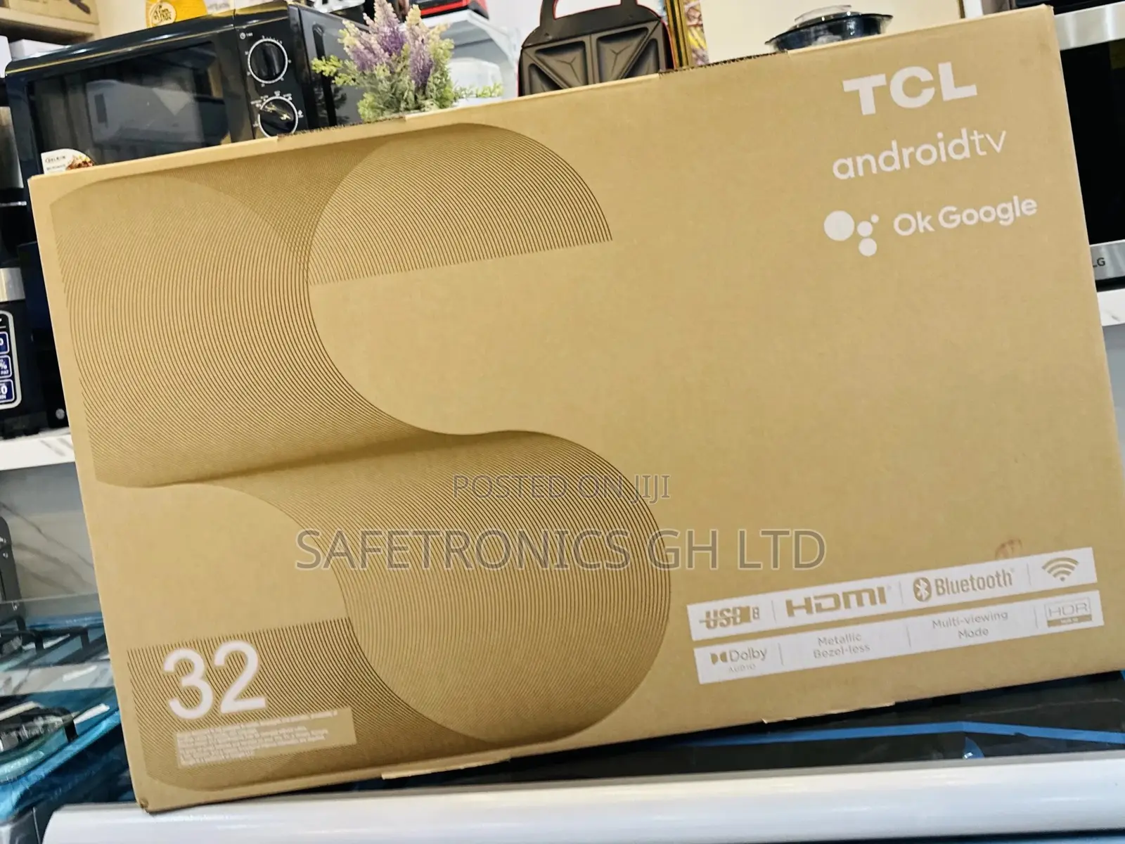 S5400A TCL LED Smart 32 Inches Glossy Quality Tv 