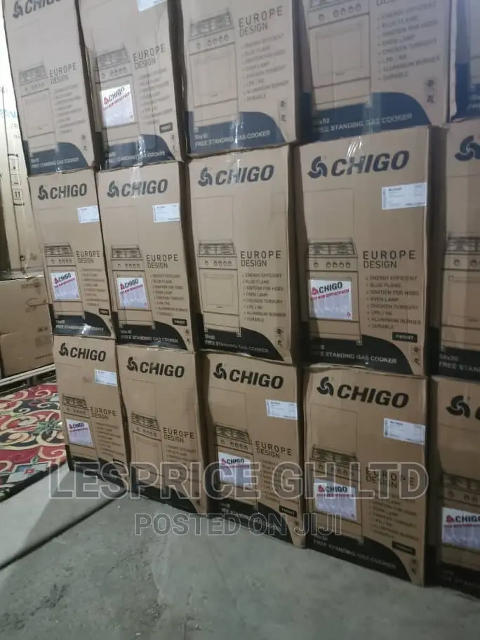 Chigo 50x50 4br Gas Cooker With Oven Grill