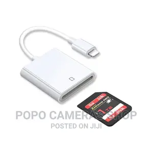 TF Card + SD Card To iPhone Lighting Converter