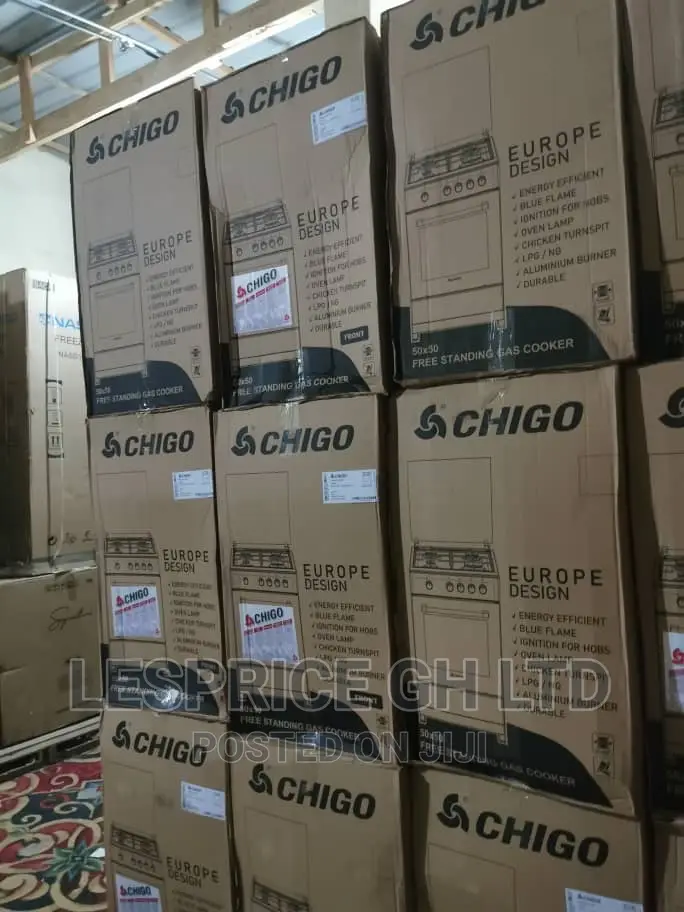 Auto Ignition ~Chigo 50x50 4br Gas Cooker