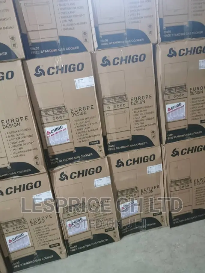 Chigo 50x50-Powerful Gas Cooker