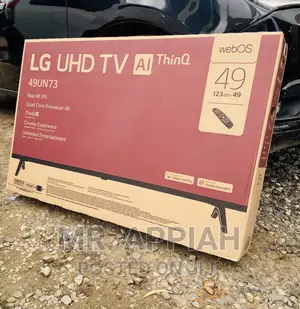 Real LG 49 Inch Uhd Smart Led Tv(49UN7340)Black.