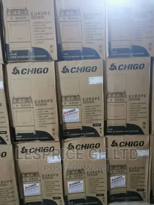 Top Brand ~Chigo 50x50 4br Gas Cooker