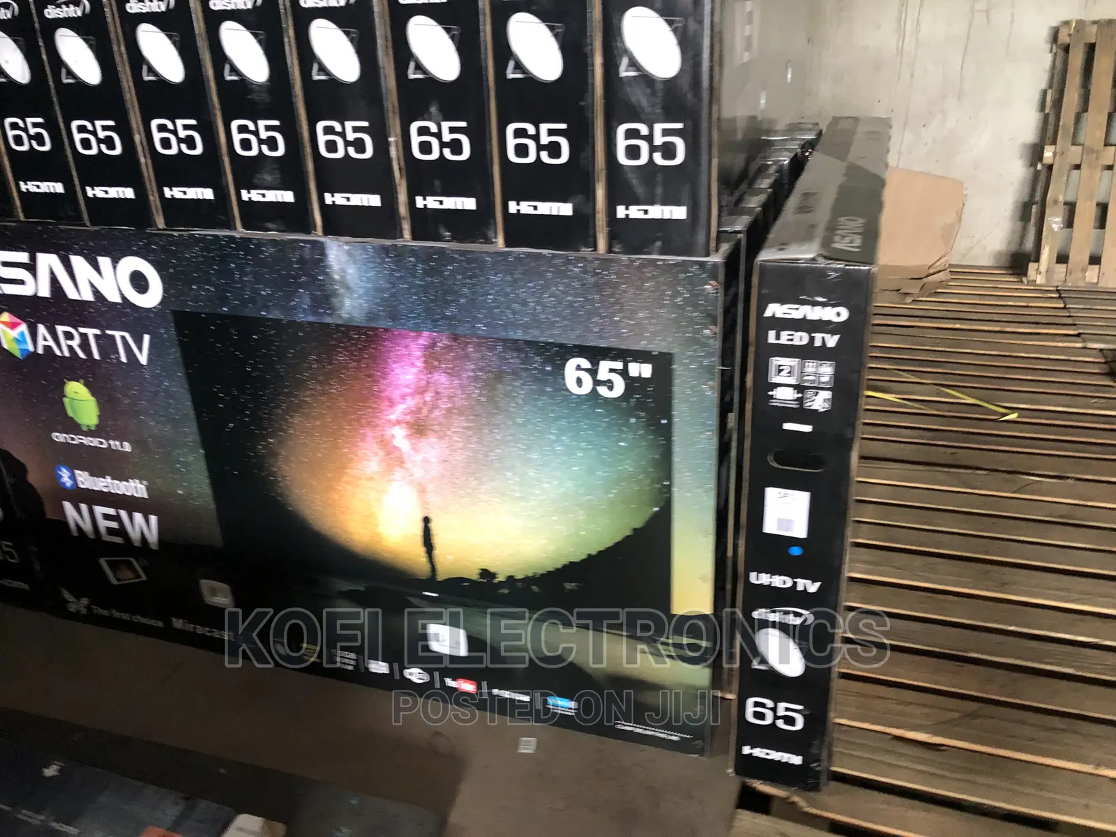 Enjoy Sharp Asano 65 Inches Uhd Miracast Smart Satellite