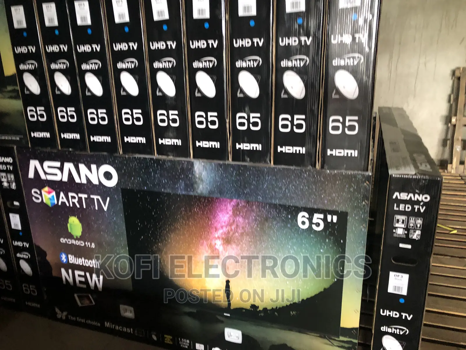 Enjoy Sharp Asano 65 Inches Uhd Miracast Smart Satellite