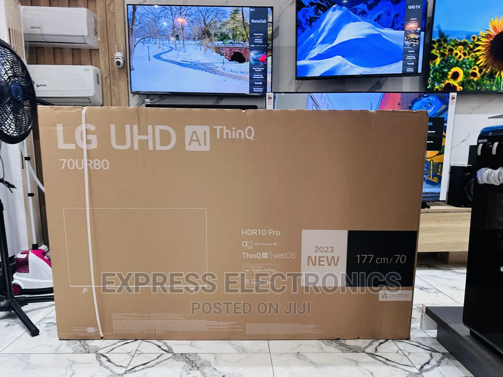 Best Cinema  Ever UHD Smart Lg 70”UR8003