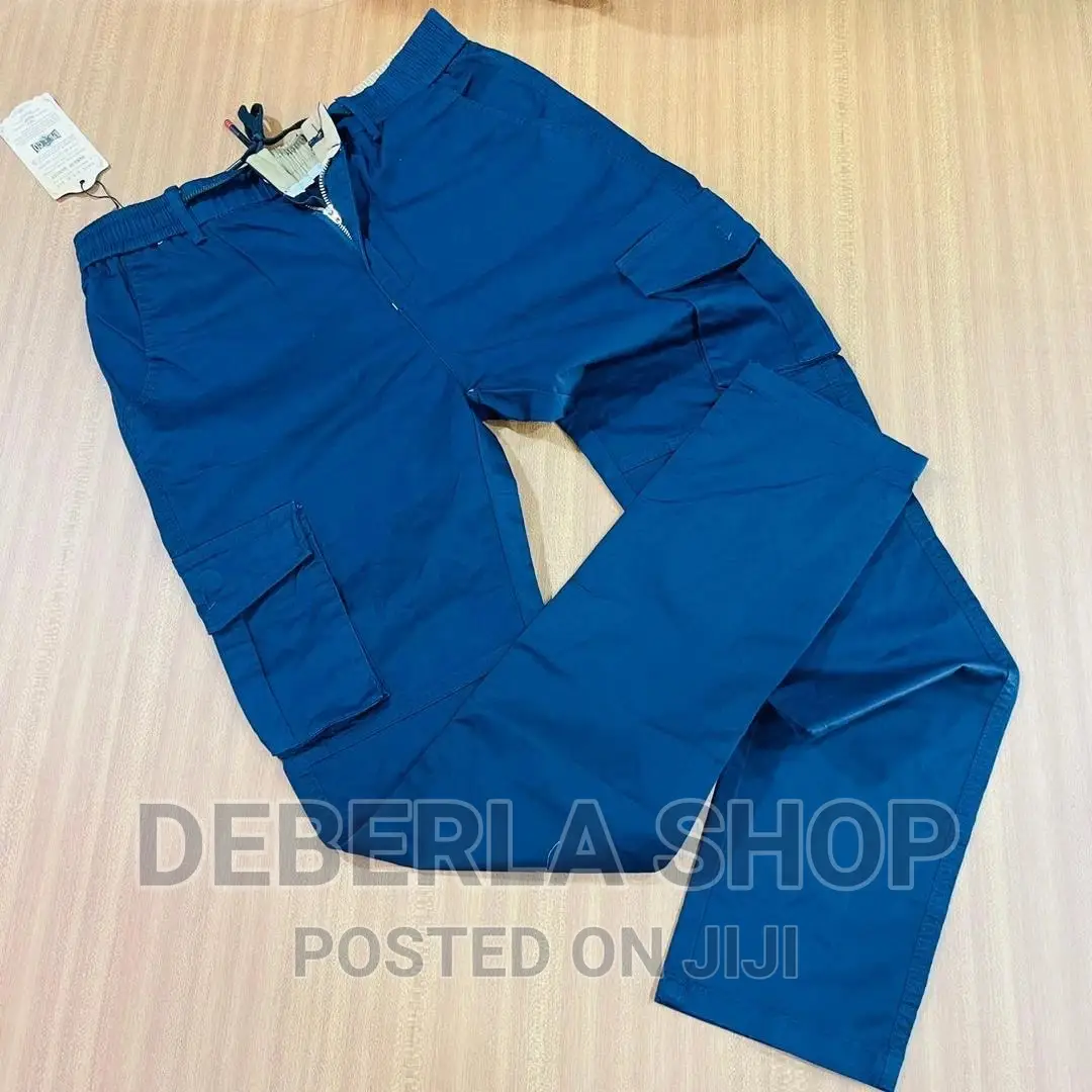 Straight Men Side Pocket Trouser