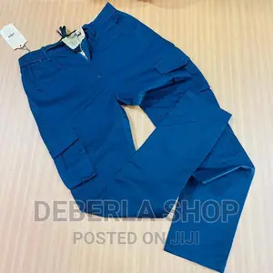 Straight Men Side Pocket Trouser