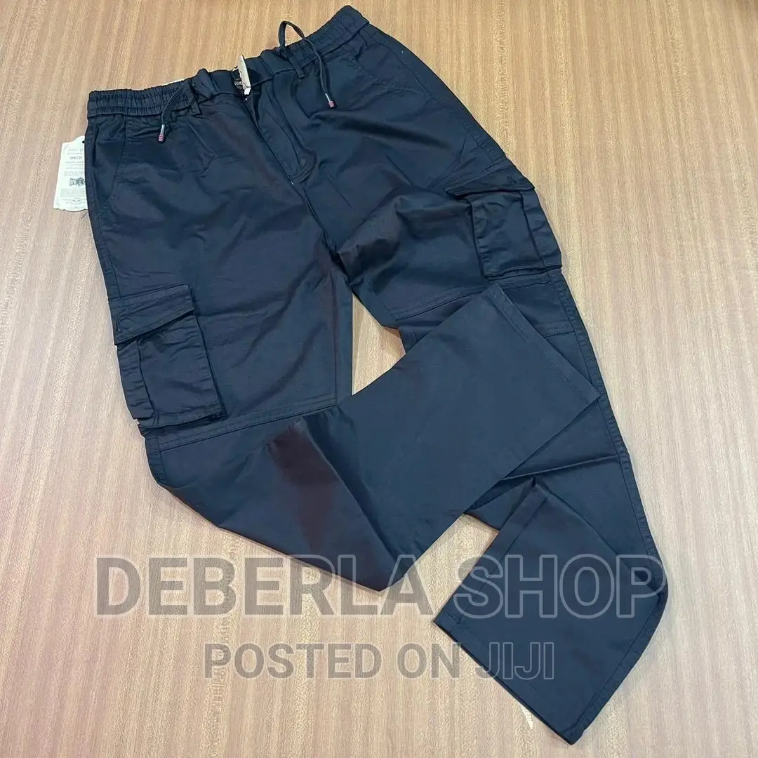 Straight Men Side Pocket Trouser
