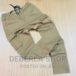 Straight Men Side Pocket Trouser