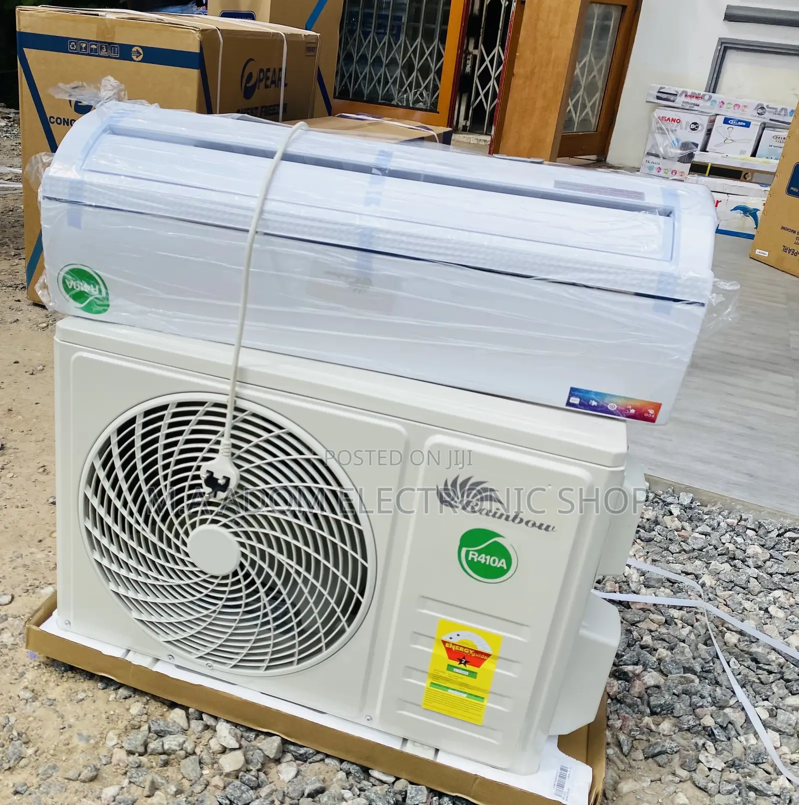 Energy and Cost Saving Rainbow 1.5hp Air Conditioner(R410).