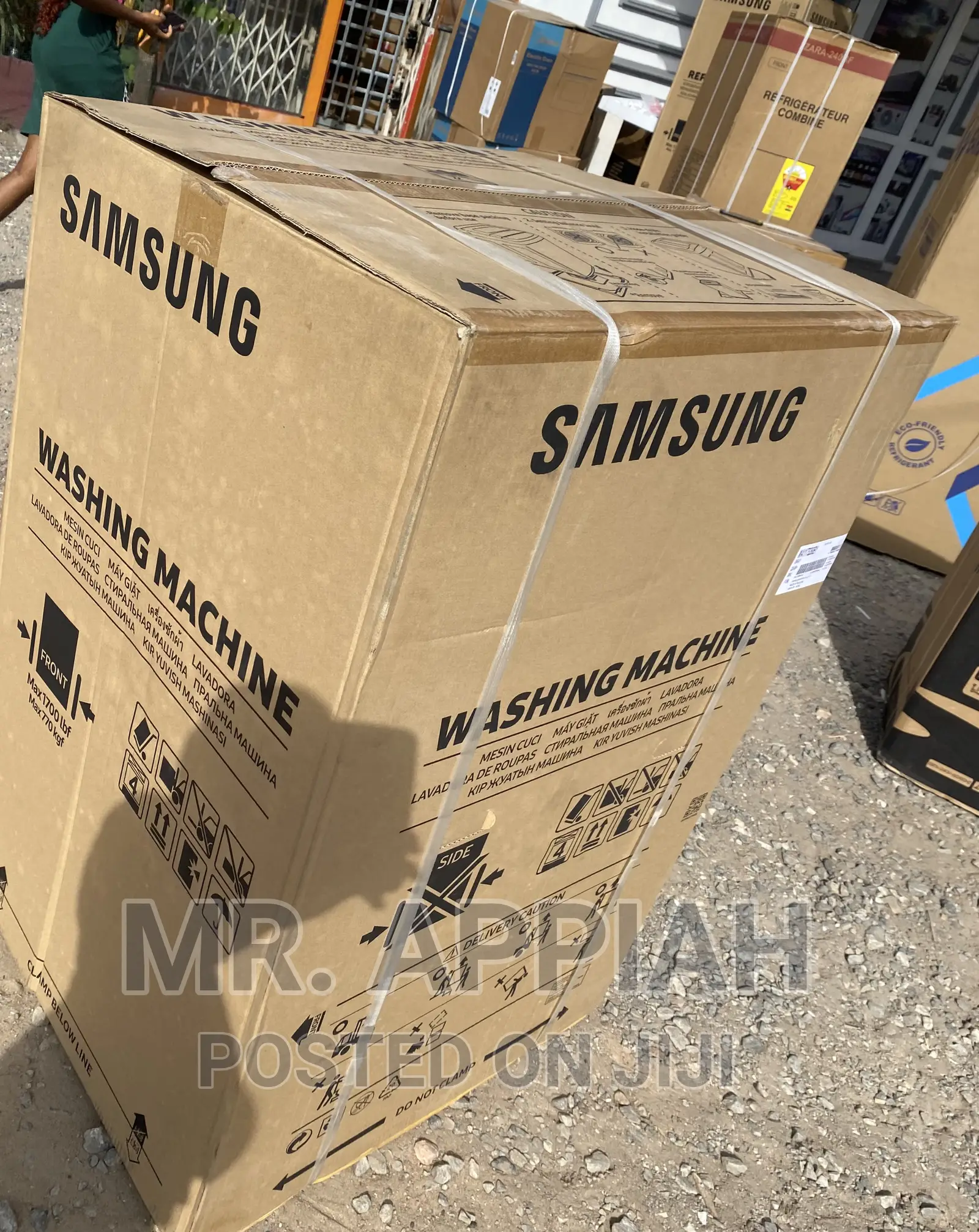 Quality Samsung Top Load Washing Machine (WA11T5260BY)11kg.