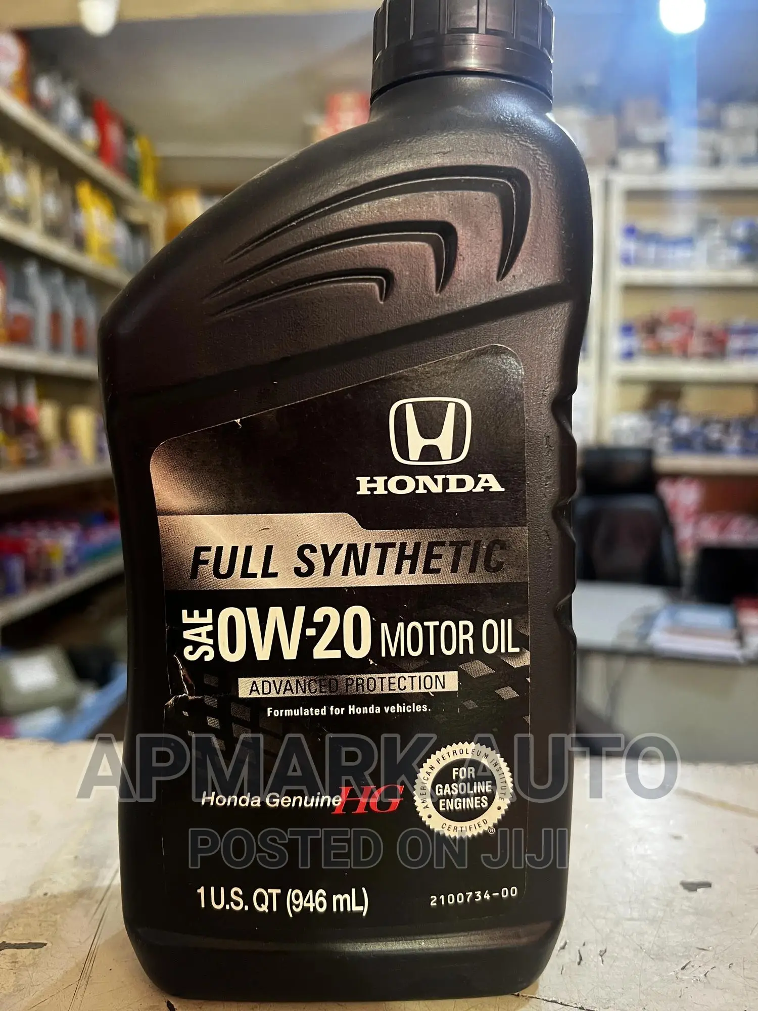 Fully Synthetic Honda 0w/20