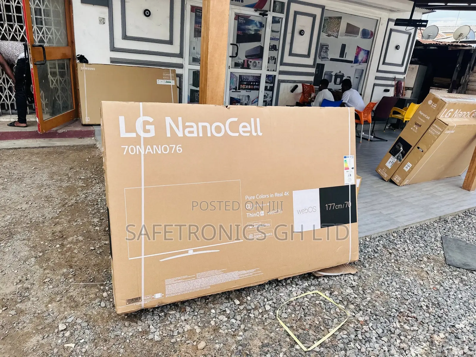 Smart LED Ultra UHD Lg 70 Inches Nano763 Tv