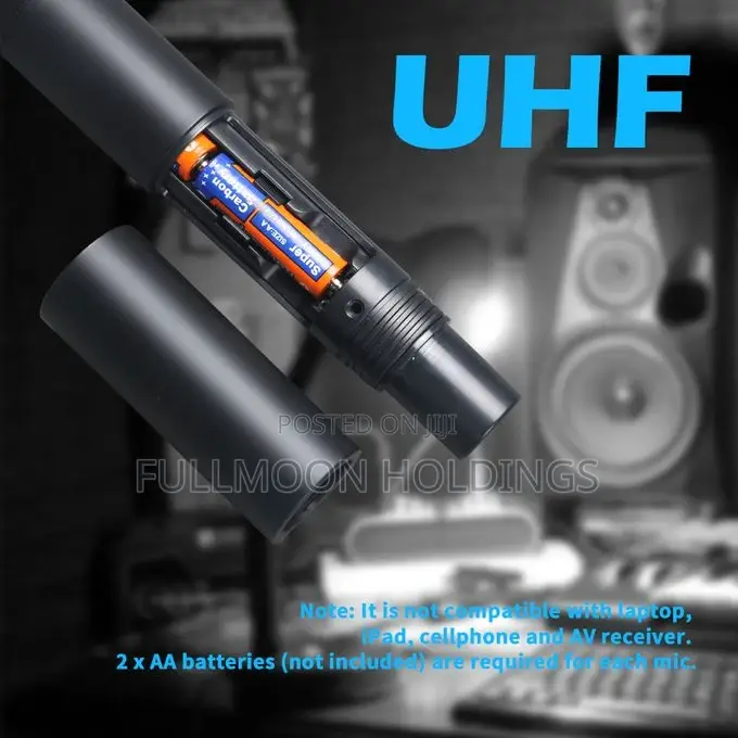 Bomge 260U 2 Uhf Dual Wireless Microphone