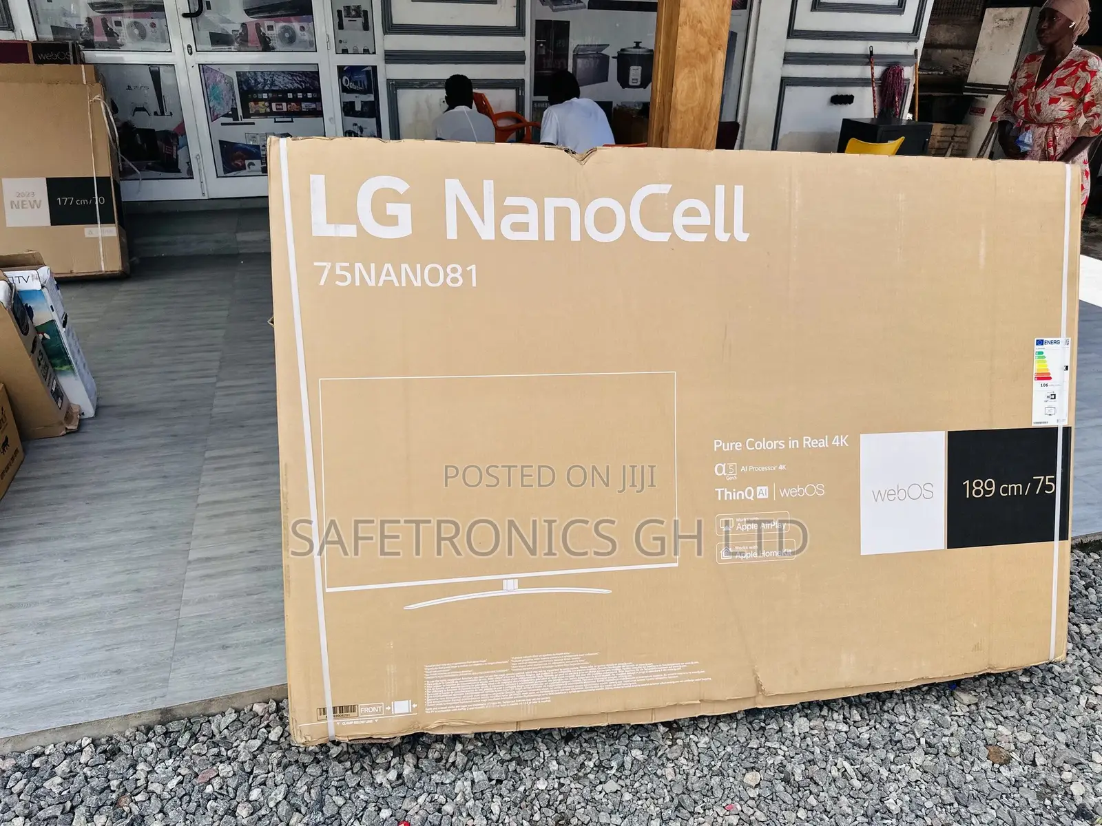 Real Smart Lg Nano81 Crystal UHD Ultra Glossy LED Tv 