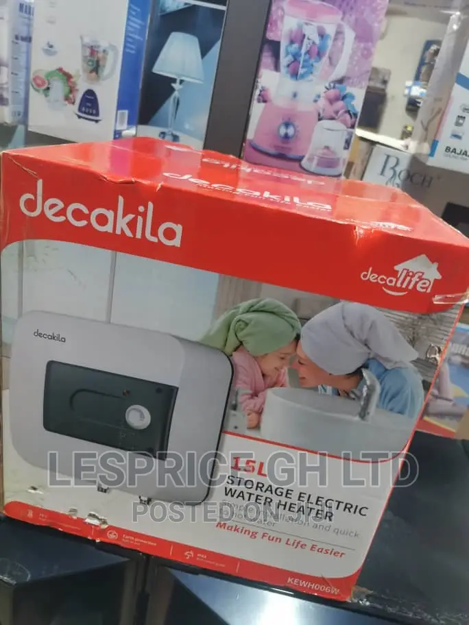 Decakila 15L Water Heater Energy Saving