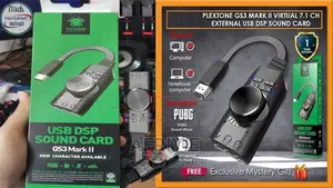 Plextone USB Audio Sound Card GS3 Virtual 7.1 Channel