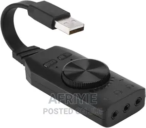 Plextone USB Audio Sound Card GS3 Virtual 7.1 Channel
