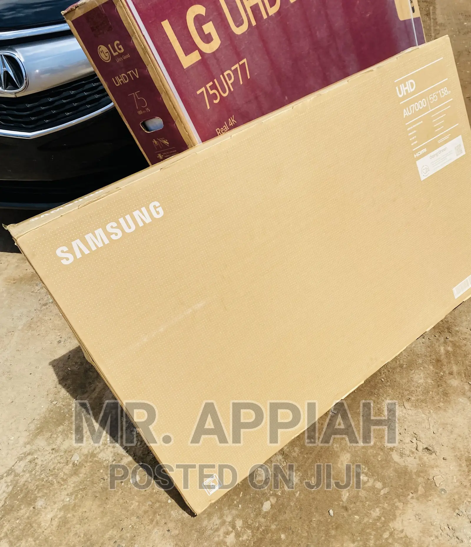 Fresh in Box Samsung 55 Inch Uhd Crystal Tv 55au7100