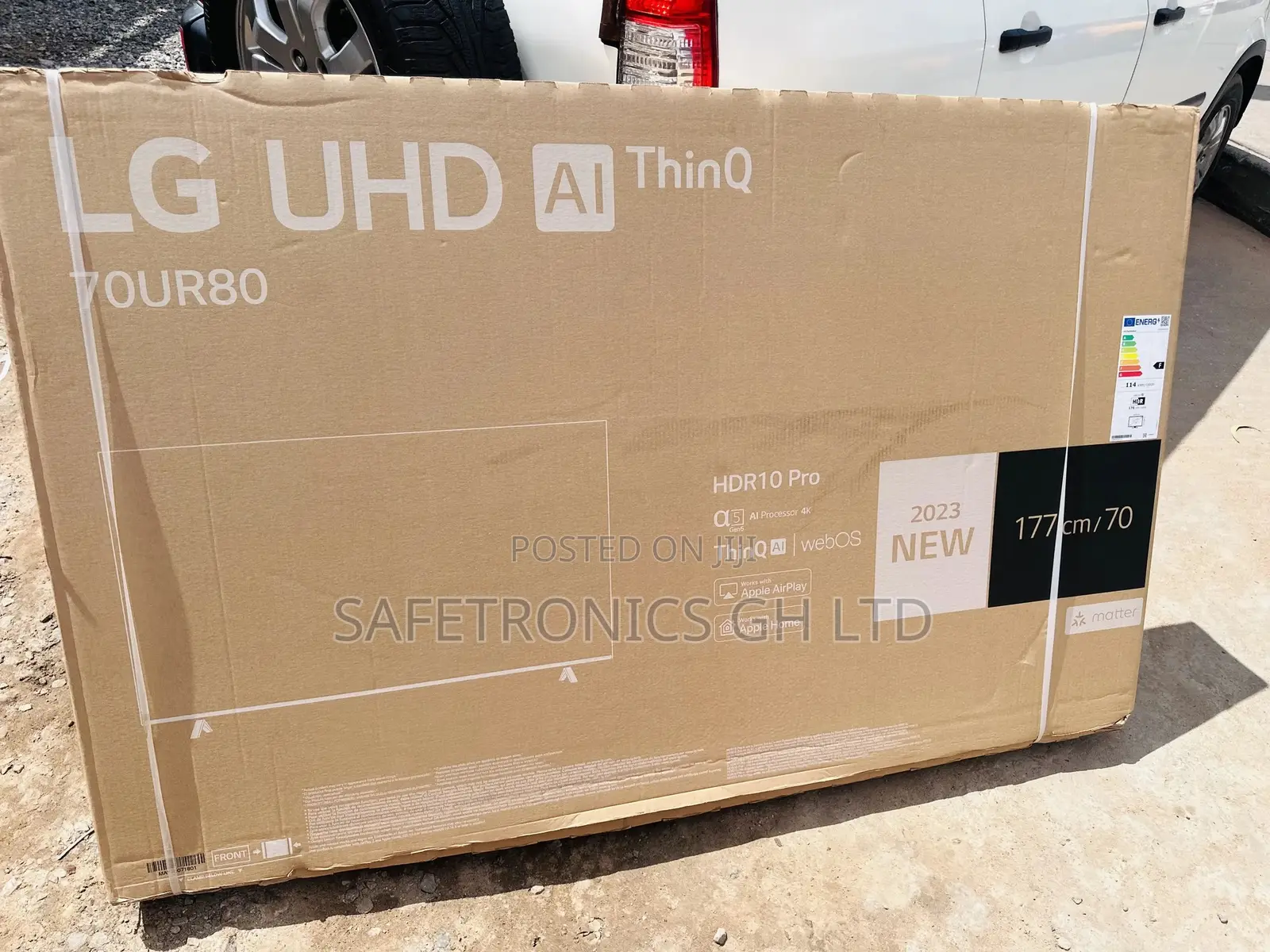 Smart Crystal UHD Lg 70 Inches Glossy LED Ultra Ur80 Tv 