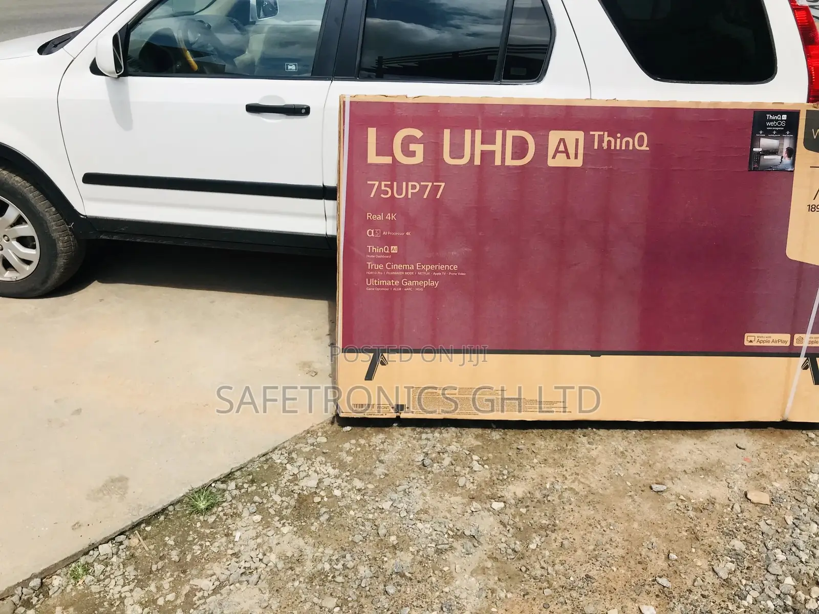75 Inches Glossy LED UP77 LG Smart UHD Ultimate Tv 