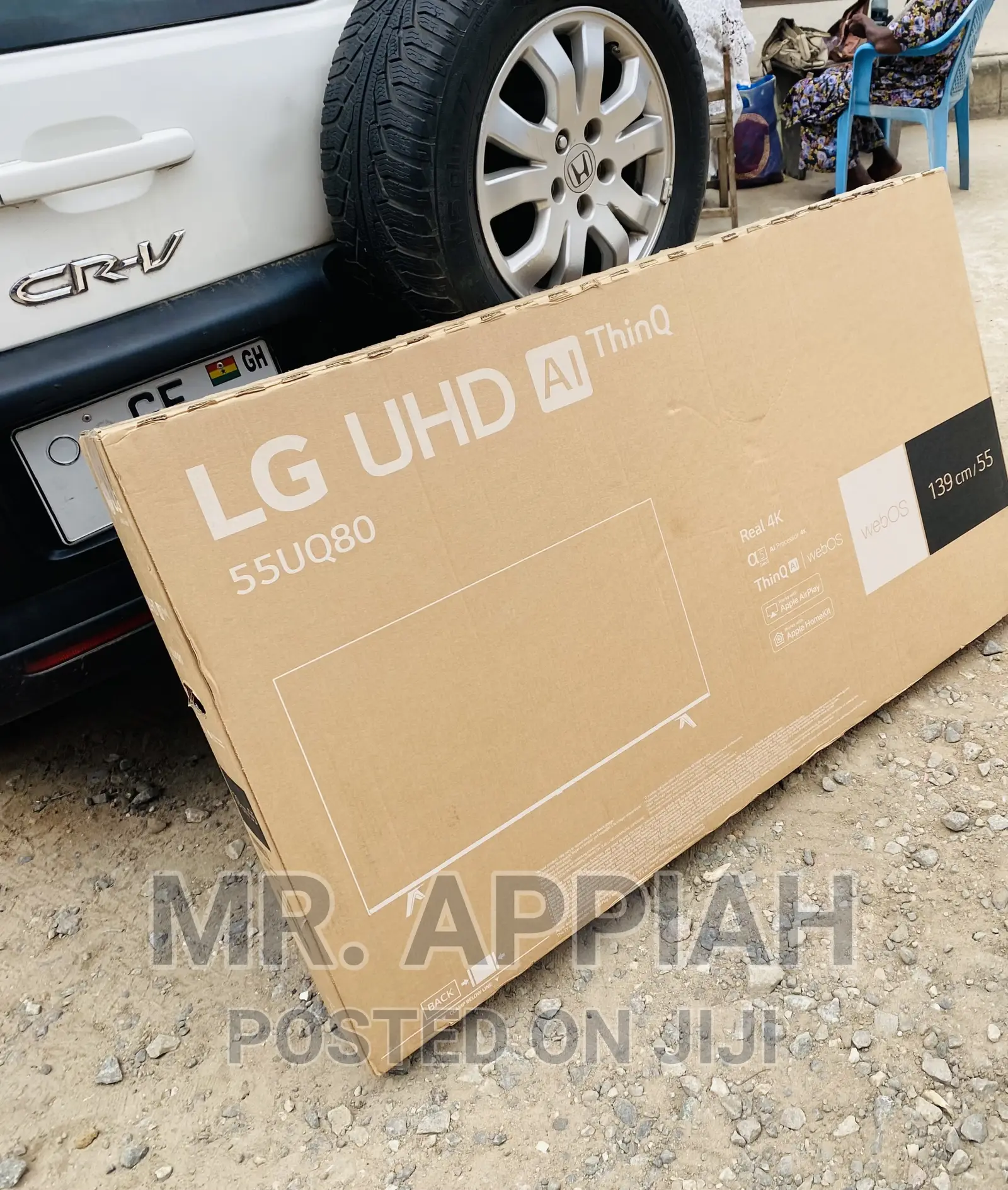 High Quality Lg55” Uhd Real Smart Led Tv 55uq7500(Black)