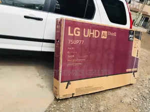 UP77 Black UHD 75 Inches Crystal Lg Glossy LED Smart Tv 