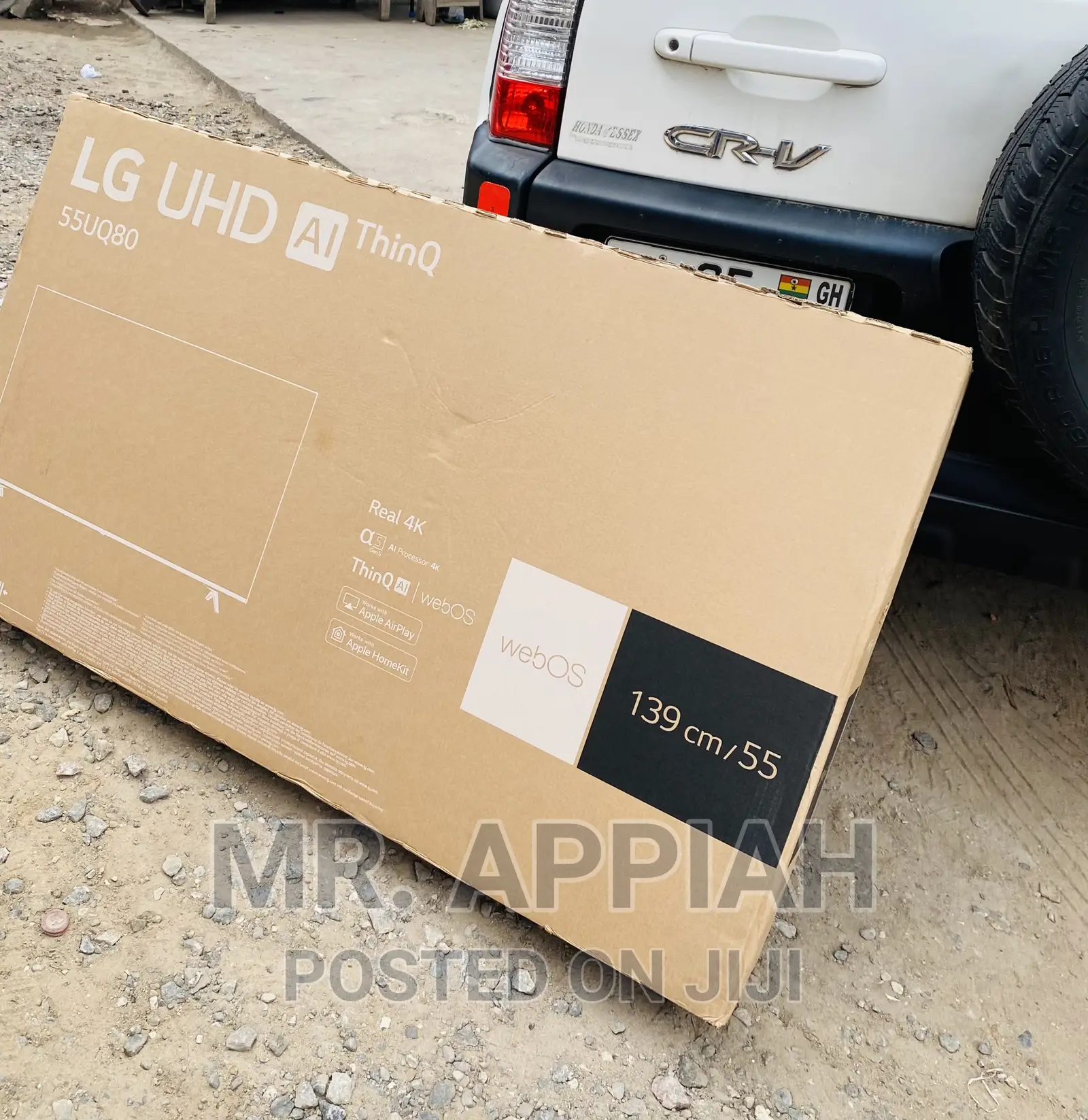 Brand New LG 55uq7500 55 Inch Real LED Tv M(Black)