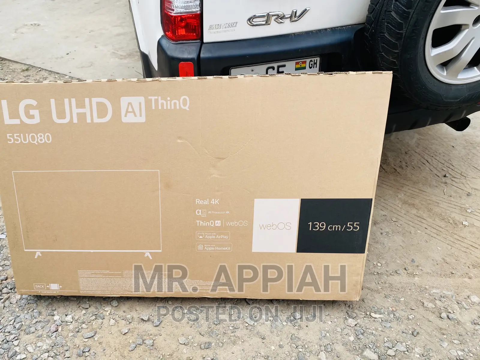 Sealed in Box Lg 55” Uhd Smart Led Tv(55uq7500)Black