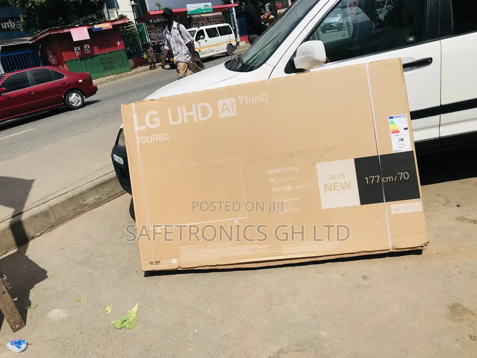 Glossy  LED Smart Lg 70 Inches Ur80 Crystal UHD Tv 
