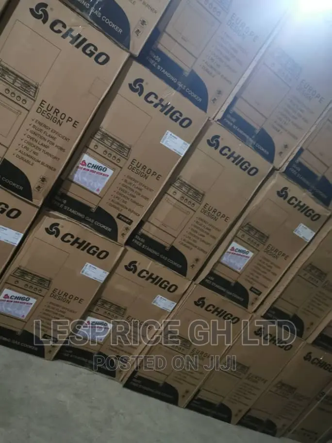 Chigo 50x50// 4br Auto Ignition Gas Cooker