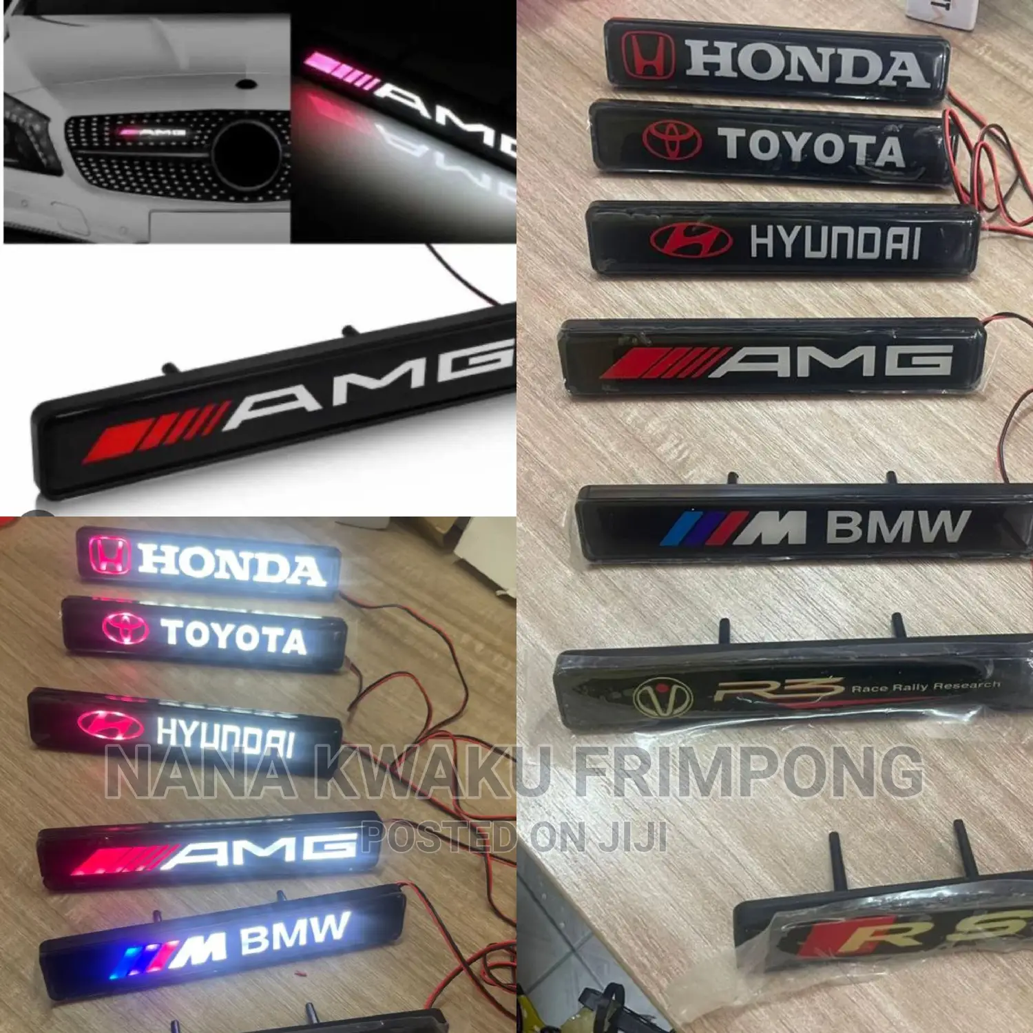 Front Grille Led Lights Available for Car's