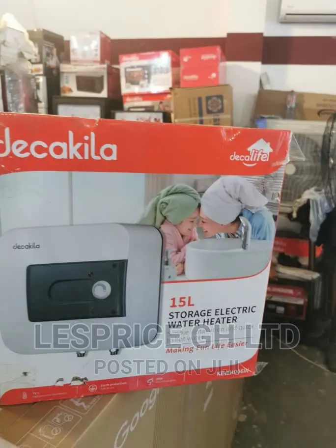 Easy to Operate ~Decakila 15L Water Heater