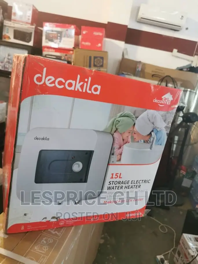 Quality Plastic Body~Decakila 15L Water Heater